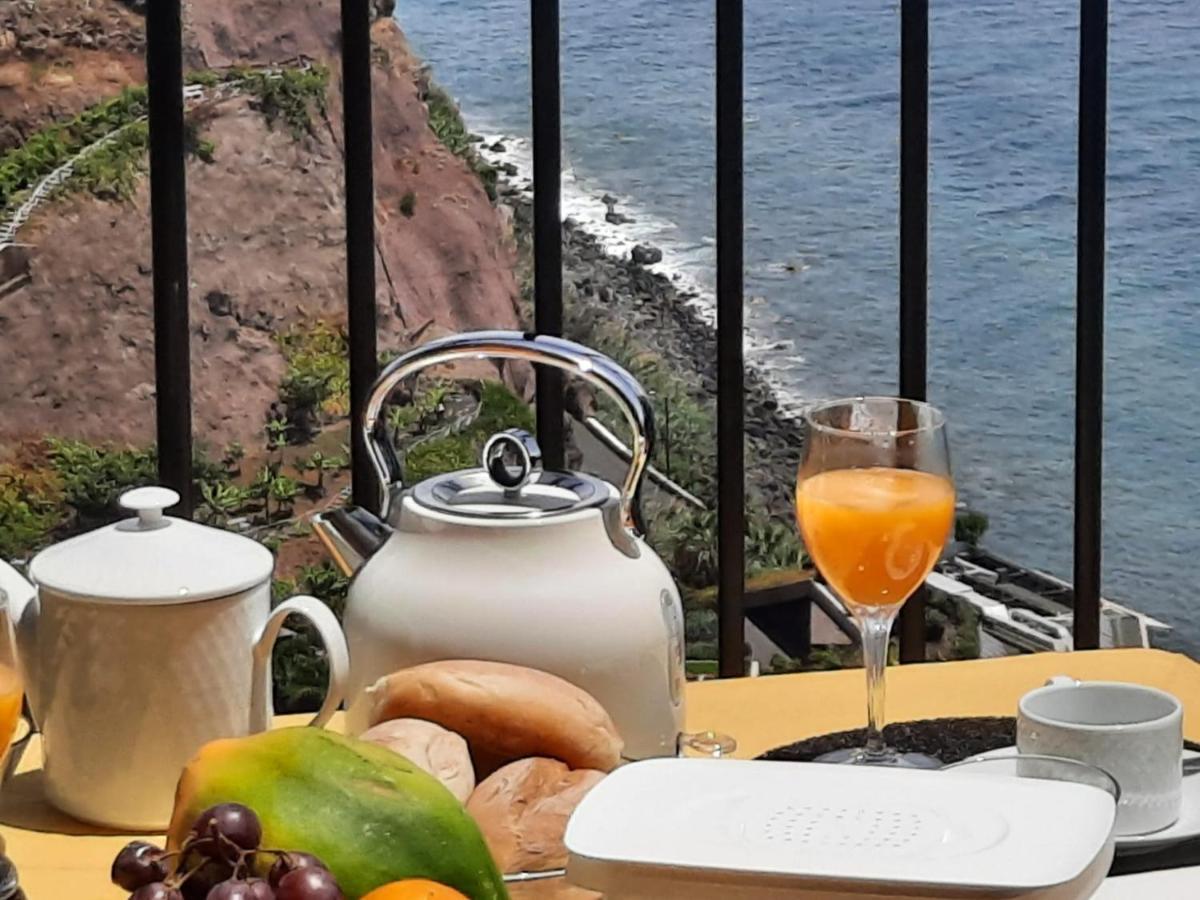 Zeza'S Sky Apartment Calheta  Luaran gambar