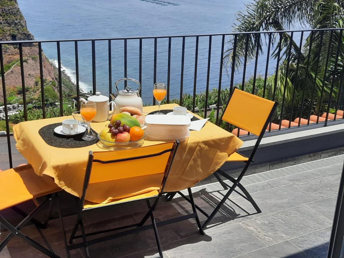 Zeza'S Sky Apartment Calheta  Luaran gambar